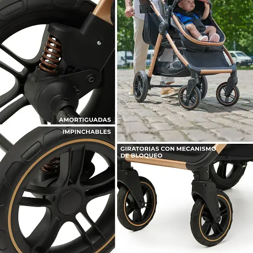 Універсальна коляска 2 в 1 Kinderkraft Esme Black (KSESME00BLK2000) - фото 7