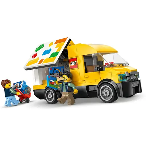 Конструктор LEGO City Фургон LEGO 276 деталей (60500) - фото 4