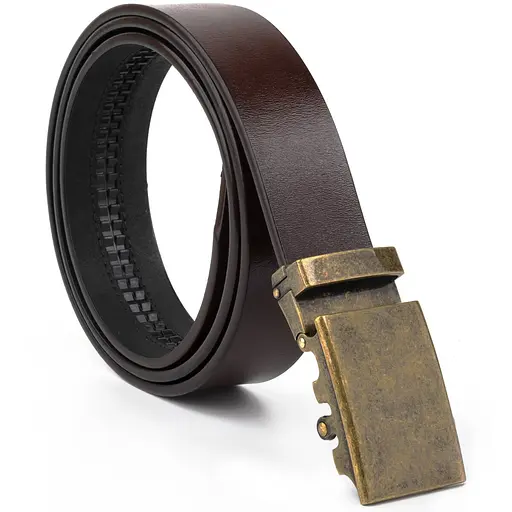 Ремінь шкіряний Vintage чоловічий 115х3,4 см acs0014821 - фото 3