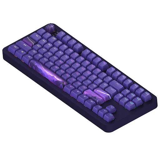 Клавіатура Dark Project ALU87 Celestial ABS RGB Mech G3MS Voidstone Violet (DPKB_CELESTIAL_87_ANSI_UA) - фото 3