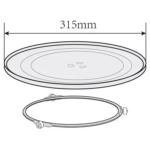 Микроволновая печь с грилем и конвекцией Privileg Edition 50 AC925EBL - фото 5