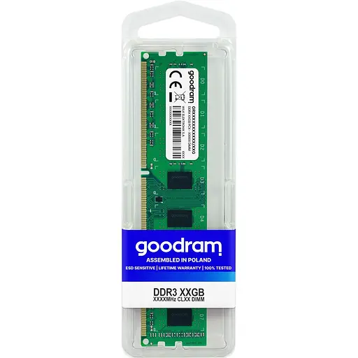 Оперативная память Goodram DDR3L 8GB/1600, 1.35V (GR1600D3V64L11/8G)
