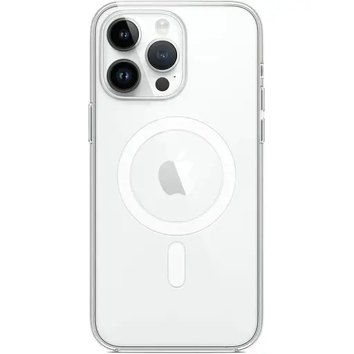 Оригинальный противоударный чехол Apple Clear Case MagSafe для iPhone 14 Pro Max (6.7") Прозрачный (MPU73ZM/A) - фото 7