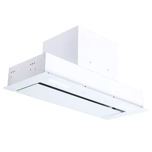 Вытяжка полновстраиваемая PERFELLI BISP 7873 WH LED Strip GLASS - фото 3