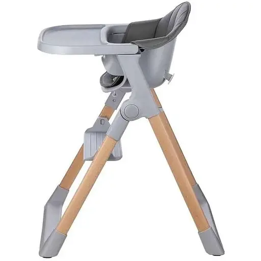 Стул для кормления ребенка FreeON Flexi Grow 2 в 1 серый - фото 4