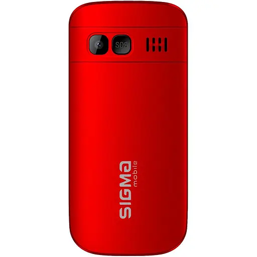 Мобільний телефон Sigma Мobile Comfort 50 Easy Red 4827798585221 UA-UCRF (131384) - фото 2