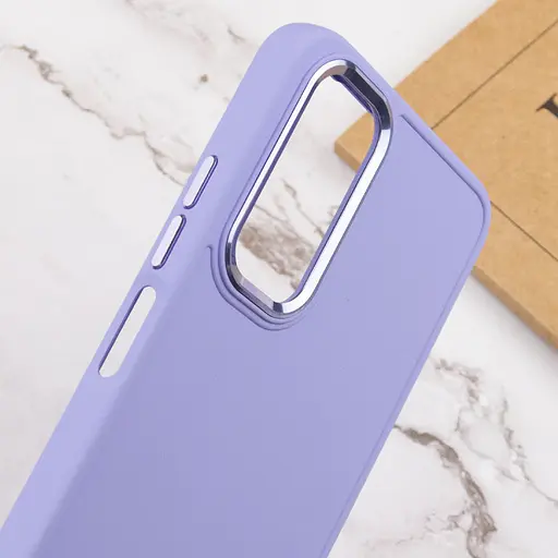 Чехол Epik TPU Bonbon Metal Style для Samsung Galaxy A14 4G/5G Лиловый/Dasheen - фото 5