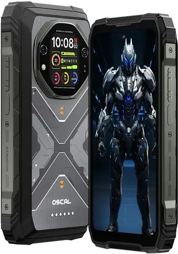 Смартфон Blackview Oscal Tank 1 12/256Gb Black Global version - фото 4