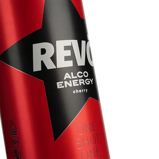 Напиток энергетический Revo Вишня, 8,5%, ж/б, 0,5 л (470926) - фото 5