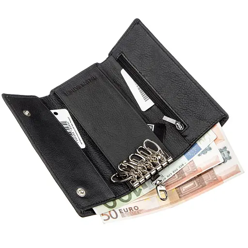 Чоловічий шкіряний гаманець ST Leather 7х15 см acs0015219 - фото 4