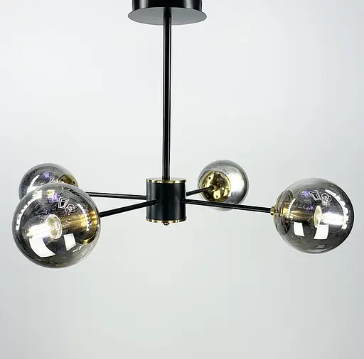 Лаконічний світильник у чорному корпусі | Арт. AOC 12 | Line F - фото 3