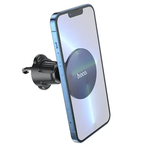 Автодержатель Hoco H12 магнитный черный - фото 4