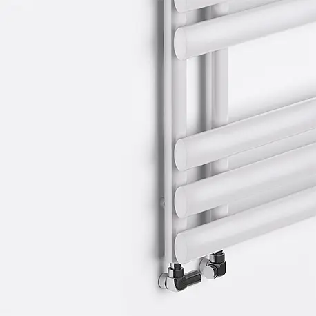 Полотенцесушитель дизайнерский Ideale Eva 11 9/500 белый, Белый - фото 2