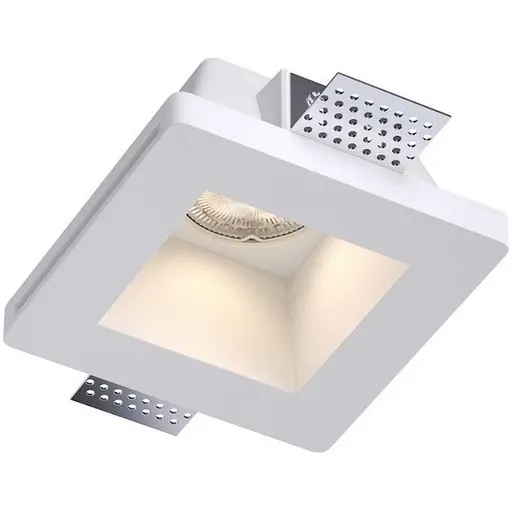 Світильник точковий врізний гіпсовий KLOODI KD-GIPS SQ120 H60 - фото 1