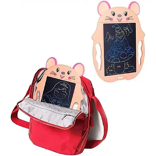 Планшет для малювання DK Kids Pad 9" Color Mouse Light Pink [115854] - фото 3