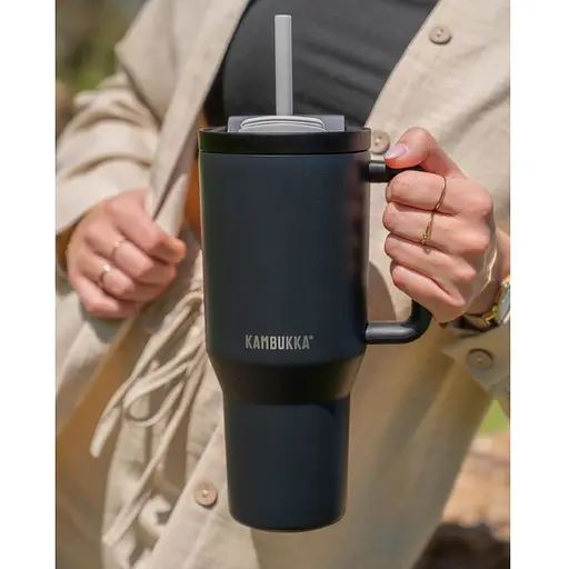 Термокружка Kambukka Rio Night Rider 950 мл черная (11-08005) - фото 9
