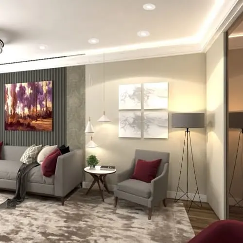 Вбудований поворотний світильник у білому корпусі | Line F | Арт. DL6210 білий - фото 4