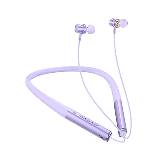 Навушники бездротові Hoco ES71 вакуумні фіолетовий - фото 2