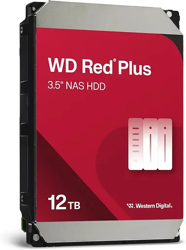Жорсткий диск Western Digital HDD 3.5 12TB NAS WD Red Plus (WD120EFGX) - фото 1