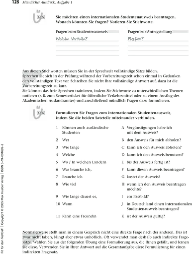 Fit für den TestDaF mit Audio-CDs und Lösungheft - фото 7