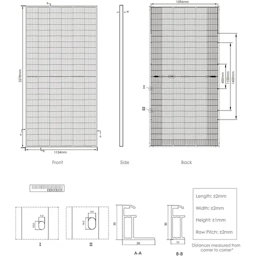 Сонячна панель Jinko Solar JKM590N-72HL4-BDV 590W [157555] - фото 3