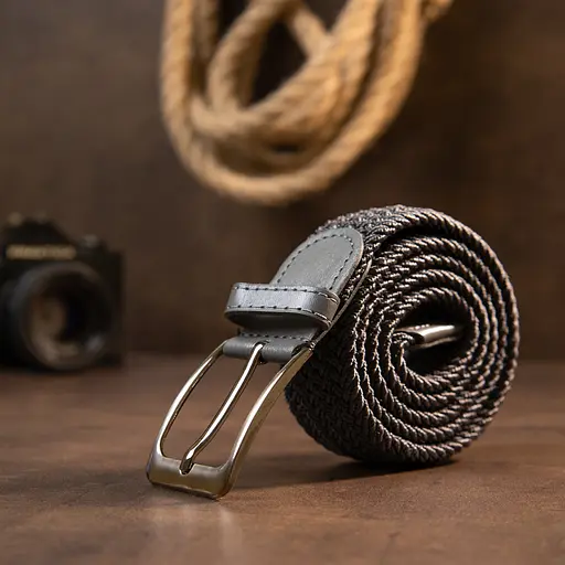 Ремінь Vintage текстильний чоловічий 115х3,4 см acs0018127 - фото 5