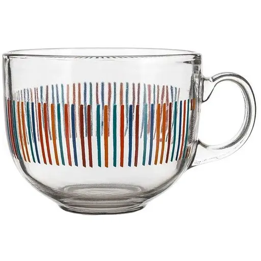 Чашка LUCCA MALAGA Stripes Banquet 435 мл.