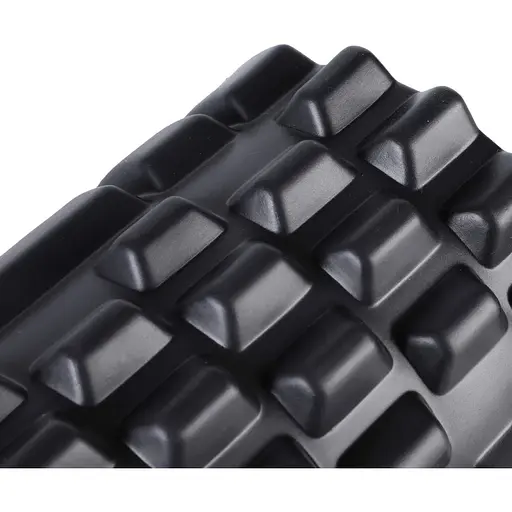 Массажный ролик для йоги и фитнеса York Fitness EVA 33,6 х 14,4см черный - фото 4