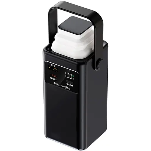 Повербанк TheGeneral Glim 20000 mAh черный (40012919-01) - фото 3