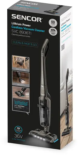 Акумуляторний пілосос Sencor SVC 8936TI (7168115) - фото 8