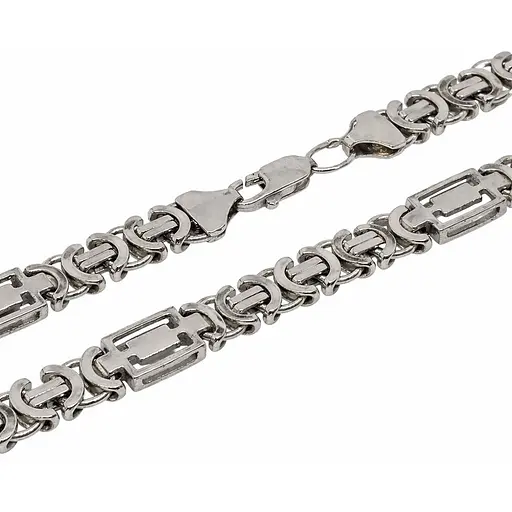 Серебряная цепь (Фантазийное). РО117112 65 - фото 1