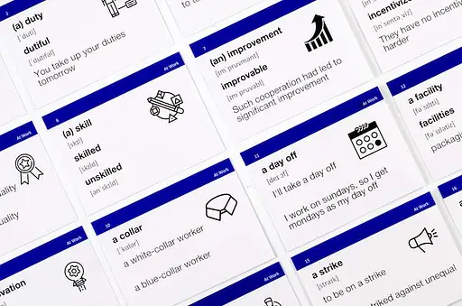 Настільна гра English Student Картки для вивчення бізнес англійської мови English Student Bussiness English (укр.) (41315776) - фото 4