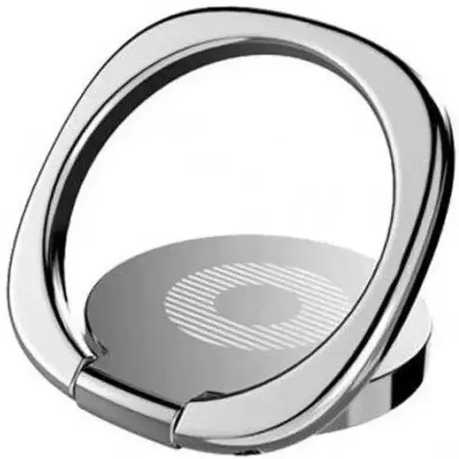 Кільце-тримач для телефону Baseus Privity Ring Bracket сріблясте (SUMQ-0S) - фото 1