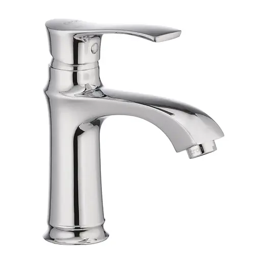 Смеситель для умывальника Cron Sonata 001 CR0824 Хром - фото 1