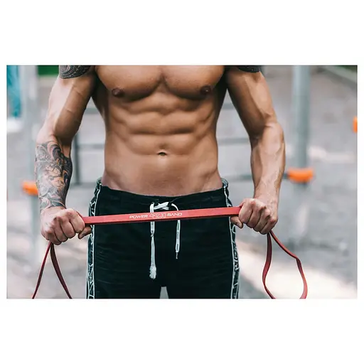 Еспандер-петля 4Fizjo Power Band (Гумка для фітнесу і спорту) 32 мм 17-26 кг 4FJ1073 (P-5907222931073) - фото 2