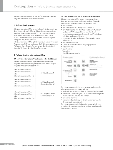 Schritte international Neu 4. Lehrerhandbuch - фото 3