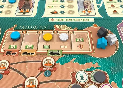 Настільна гра Pegasus Spiele Карнегі (Carnegie) (англ.) (PS114) - фото 8