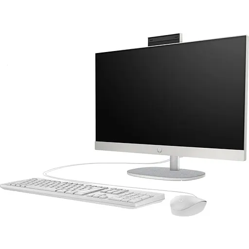 Моноблок HP 23.8" 24-cr0004ua AiO Ryzen 3 7320U/8Gb/SSD512Gb/Cam/KBD/WiFi/DOS/Shell White - фото 3