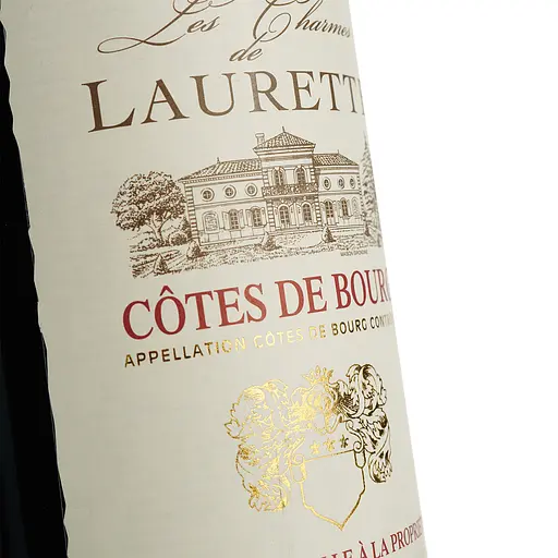 Вино Les Charmes De Laurette Cotes De Bourg AOP, красное, сухое, 0,75 л - фото 5