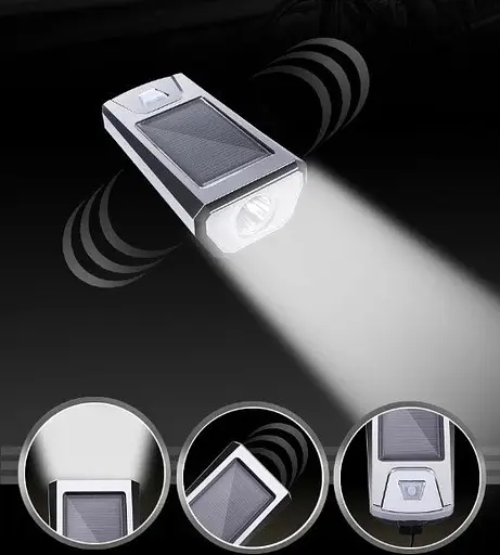 Велофара с сигналом Solar Luz FY-316 250lm - фото 3