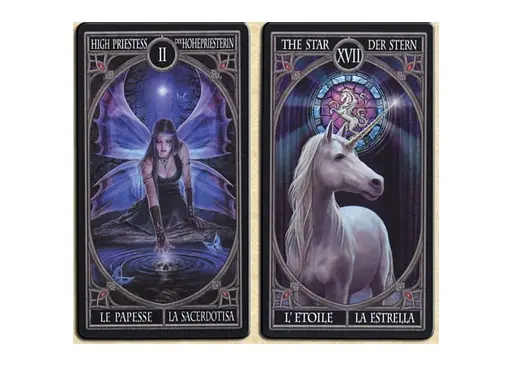 Карты Таро Fournier Готика (Gothic Tarot by Anne Stokes) (ВР_КТГ) - фото 3