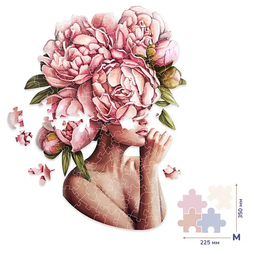 Дерев’яний пазл в коробці Дотик піонів - фото 2