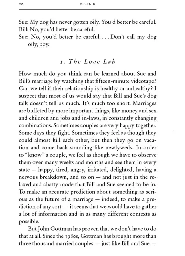 Blink: The Power of Thinking Without Thinking - фото 6