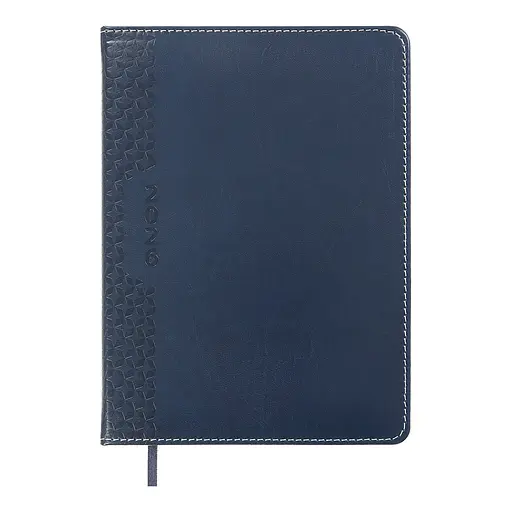 Ежедневник датированный Buromax Vienna 2026 A5 синий (BM.2111-02)