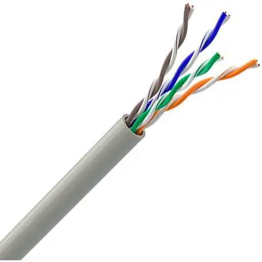 Кабель Одескабель КПВ-ОП (100) 4*2*0,46 (U/UTP-cat.5E-SL), CU, для внутр. работ, 305м.