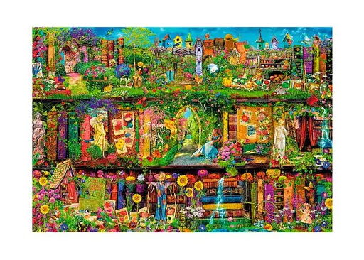 Пазл Trefl Казкова книжкова шафа, 1500 ел. (26165) - фото 2