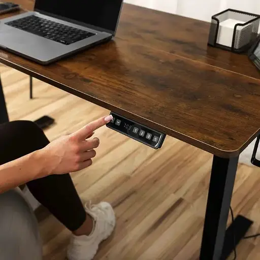 Компьютерный стол с регулируемой высотой Di Volio Rapalo коричневый - фото 6