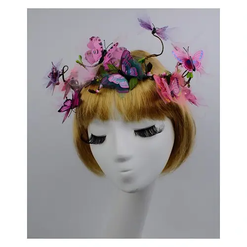 Веночек на голову Фея бабочек - фото 1