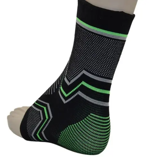 Бандажі на гомілкостоп PowerPlay 4100 Чорні L/XL (пара) (PP_4100_L/XL_Black) - фото 4