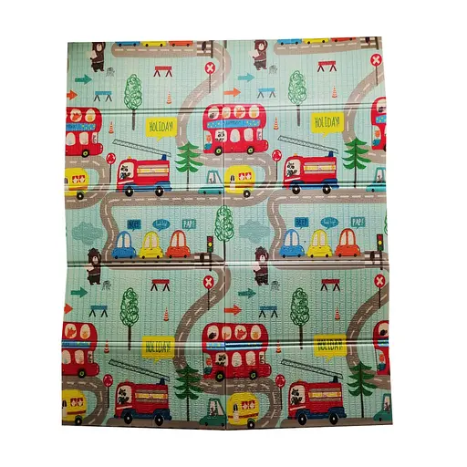 Термокилимок двосторонній Транспорт K6603-1, 180х200 см - фото 3